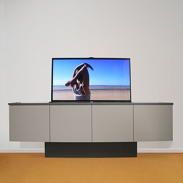 meuble TV escamotable Si l'écran est trop grand